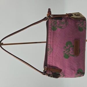 Dooney & Bourke Pink and Green Disney Mini Bag